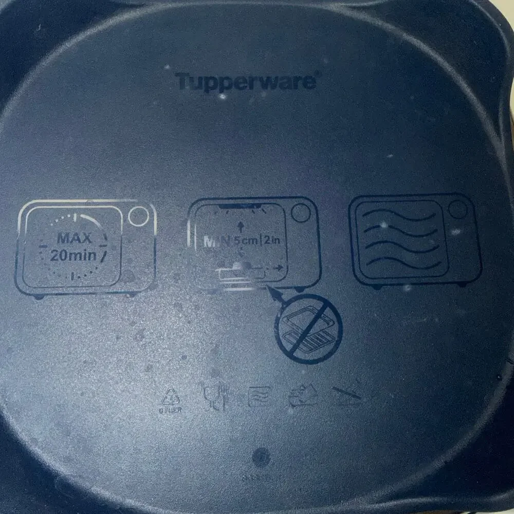 Tupperware MicroPro Grill Micro Pro Series Microwave Grilling Base & Lid